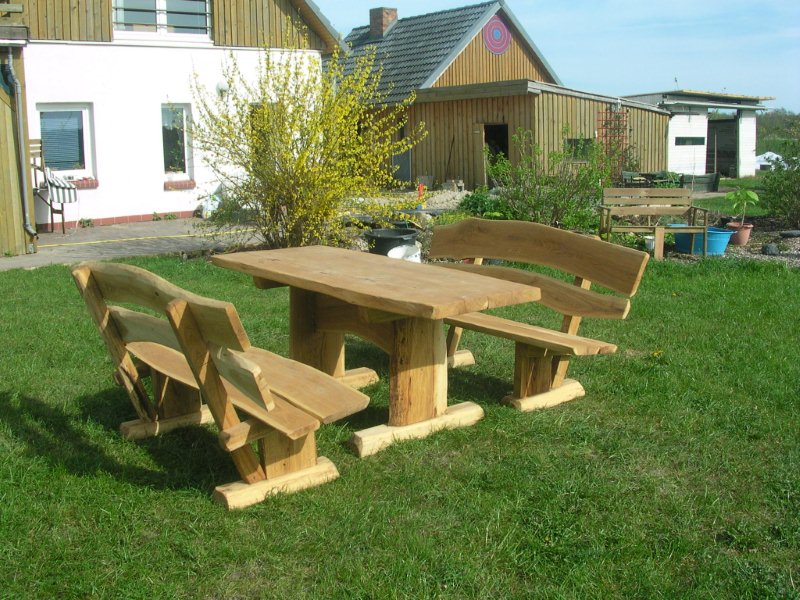 Rustikale Gartenmöbel - Plodeck